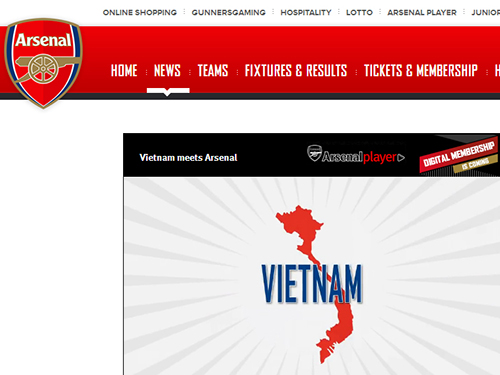 Đoạn[-]clip[-]của[-]CLB[-]Arsenal[-]không[-]có[-]hai[-]quần[-]đảo[-]Hoàng[-]Sa[-]và[-]Trường[-]Sa[-](Ảnh[-]cắt[-]từ[-]clip).